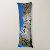 花崗岩山ラシュモアに彫られたアメリカの大統領 ボディピロー (正面縦)