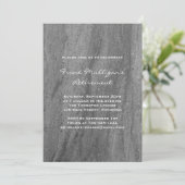 花崗岩男らしリタイアメントパーティの招待状 招待状 (スタンド正面)