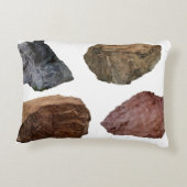 花崗岩石石灰岩 アクセントクッション (裏面)