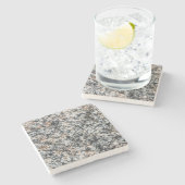 花崗岩 – 懸命岩 ストーンコースター (横)