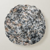 花崗岩 – 懸命岩 ラウンドクッション (正面)