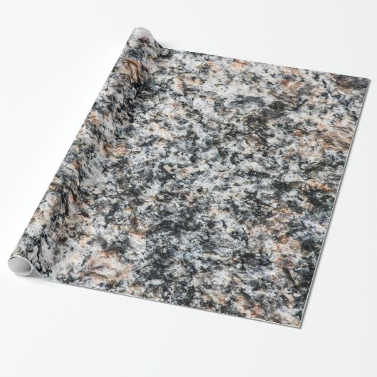 花崗岩 – 懸命岩 ラッピングペーパー (アンロールド)