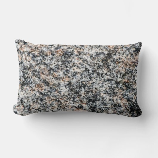 花崗岩 – 懸命岩 ランバークッション (正面)