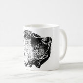 花崗岩 – 穏やかなコルソ コーヒーマグカップ (正面右)