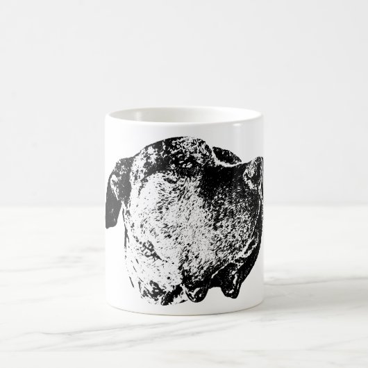 花崗岩 – 穏やかなコルソ コーヒーマグカップ (中央)