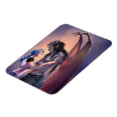 花崗岩Tasとジュニパーマグネット用 マグネット (左側)