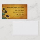 花工芸品店 名刺 (正面/裏面)