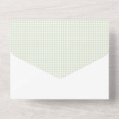 花市場の市場ブライダルシャワー オールインワン招待状 (裏面)