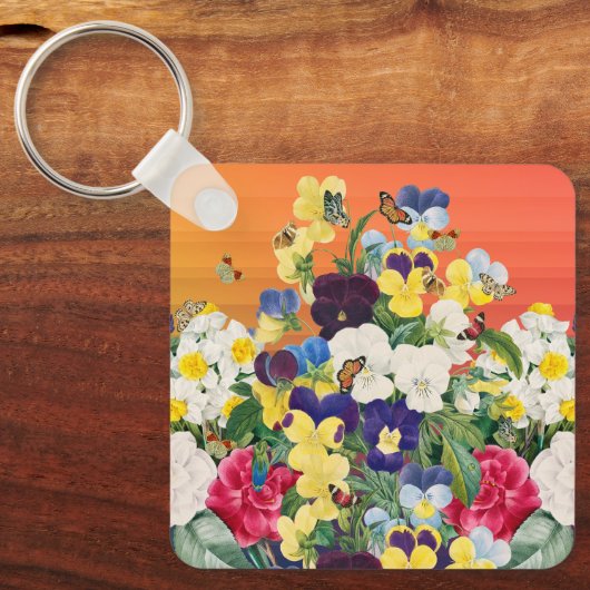 花市場 キーホルダー (正面)