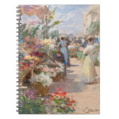 花市場 | ビクトル・ガブリエル・ギルバート ノートブック (正面)