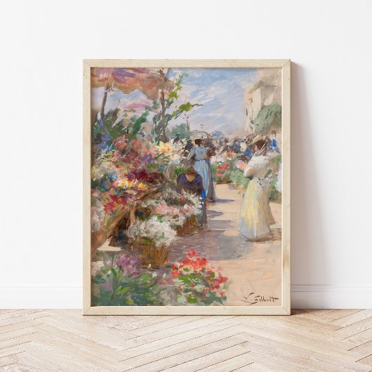 花市場 | ビクトル・ガブリエル・ギルバート ポスター
