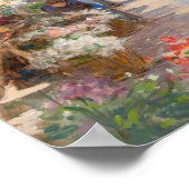 花市場 | ビクトル・ガブリエル・ギルバート ポスター (角)