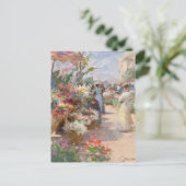 花市場 | ビクトル・ガブリエル・ギルバート ポストカード (スタンド正面)