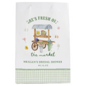 花市場 フレッシュオフザマーケット ブライダルシャワー ミディアムペーパーバッグ (正面)