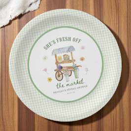 花市場 フレッシュ オフ ザ マーケット ブライダル シャワー ペーパープレート