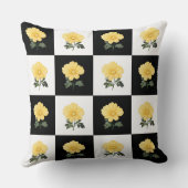 花市松模様に型クッション枕 クッション (裏面)