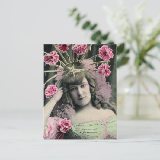 花帽子 ポストカード (スタンド正面)