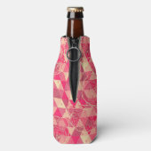 花幾何学模様 ボトルクーラー (ボトル裏面)