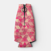 花幾何学模様 ボトルクーラー (裏面)