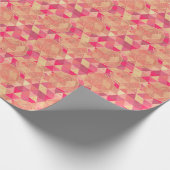 花幾何学模様 ラッピングペーパー (角)