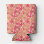 花幾何学模様 缶クーラー (裏面)