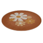 花座レトロミニマル花柄 カッティングボード (角)
