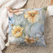 花弁お洒落照明植物学 クッション (ブランケット)