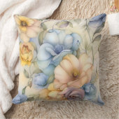 花弁お洒落照明植物学 クッション (ブランケット)