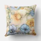 花弁お洒落照明植物学 クッション (裏面)