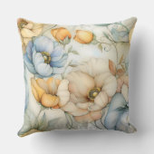 花弁お洒落照明植物学 クッション (裏面)