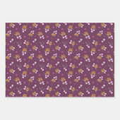 花弁かわいらしパーティー紙 ラッピングペーパーシート (正面3)