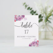 花弁ささやきテーブル番号記号 (スタンド正面)