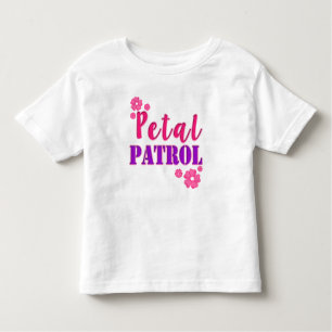 花弁のパトロールのフラワー・ガールの幼児のワイシャツ トドラーTシャツ