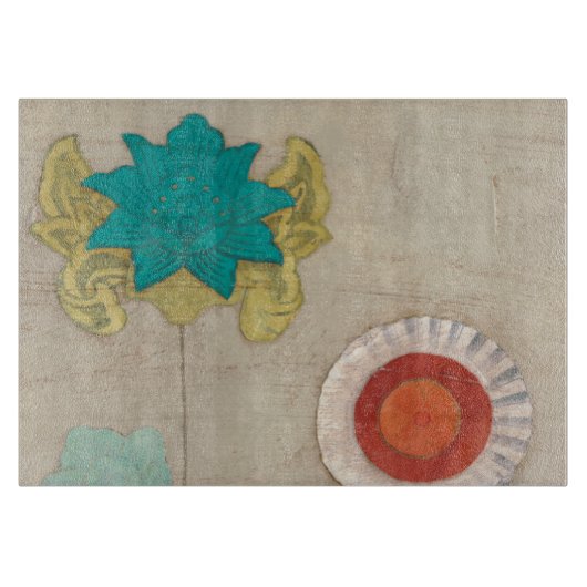 花弁はIを模造します カッティングボード (正面)