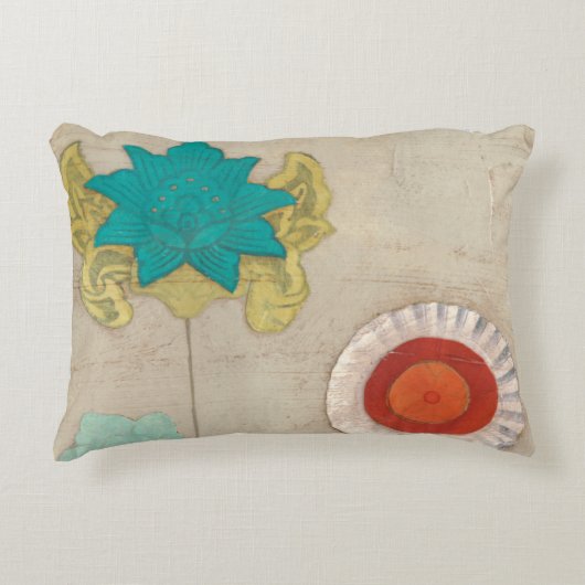 花弁パターンI アクセントクッション (正面)