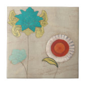 花弁パターンI タイル (正面)