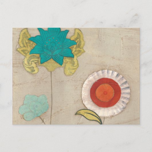 花弁パターンI ポストカード (正面)