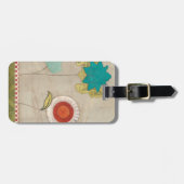 花弁パターンI ラゲッジタグ (正面横)