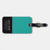 花弁パターンI ラゲッジタグ (裏面横)