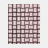 花弁ピンクリボンフリースブランケット フリースブランケット (正面)