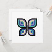 花弁プリズムバタフライ カード (正面/裏面インサイチュ)