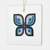 花弁プリズムバタフライ セラミックオーナメント (左)