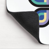 花弁プリズムバタフライ マウスパッド (コーナー)