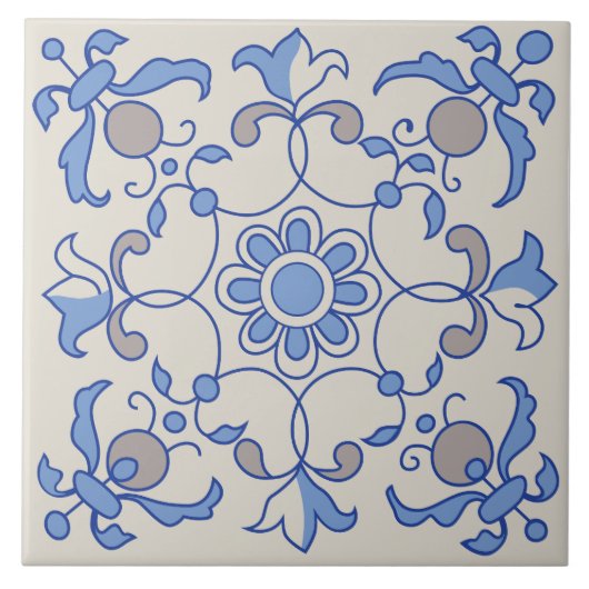 花弁ホイムシー タイル (正面)