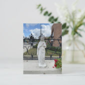 花弁付きハートマリア ポストカード (スタンド正面)