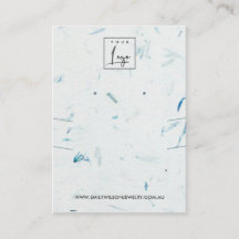 花弁手作り紙ロングネックレスイヤリングディスプレイ