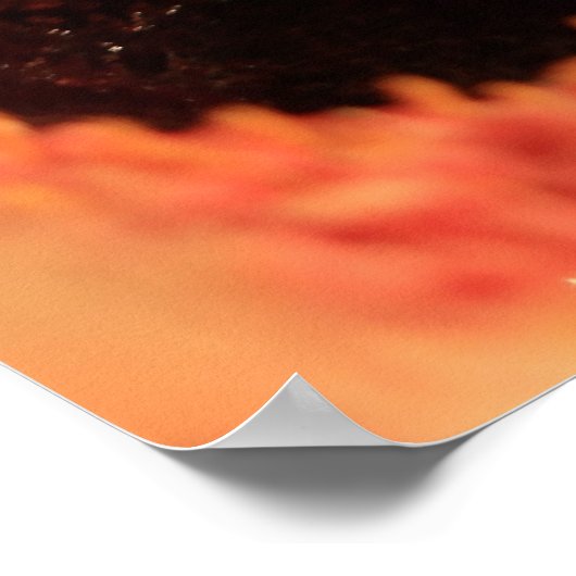 花弁滴 ポスター (角)