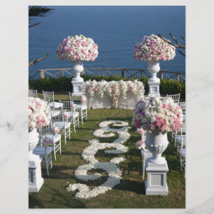 花弁結婚の通路ランナー–20