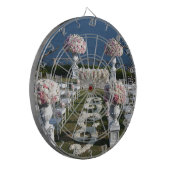 花弁結婚の通路ランナー–20 ダーツボード (正面左)