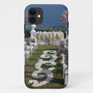 花弁結婚式通路ランナー20 iPhone 11 ケース